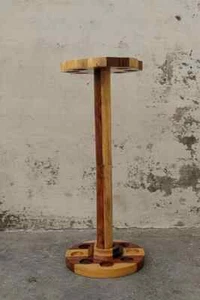 Holz Stock Aufbewahrung Regal für Gehstöcke Stöcke Eingang Halter Designer Geschenk - Bild 1 von 7