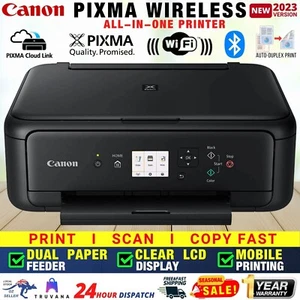 Canon PIXMA TS5160 All-In-One Wireless Printer Duplex AirPrint with Ink Starter - Picture 1 of 12