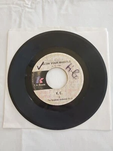 K.C. & The Sunshine Junkanoo Band, Blow Your Whistle ~ 1973 TK 45rpm VG Tested - Foto 1 di 4