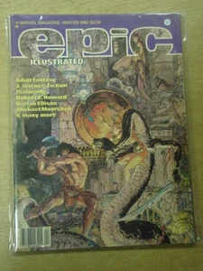 EPIC ILLUSTRATED #4 1980 WINTER VF MARVEL US MAGAZINE - Picture 1 of 1