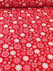 Hugs & Kisses~Hearts and Flowers Valentine Cotton Fabric by Studio E