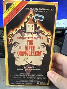 The Ninth Configuration (1990) VHS Stacy Keach, Scott Wilson, Jason Miller - Picture 1 of 7