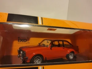 1/43 FORD ESCORT MK2 RS1800 1976 ARCHED ROAD CAR IN RED, IXO CLC386 - Picture 1 of 1