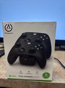 PowerA Dual Charging Stand for Xbox  Series X/S  Xbox One Black Damaged Box READ - Picture 1 of 2