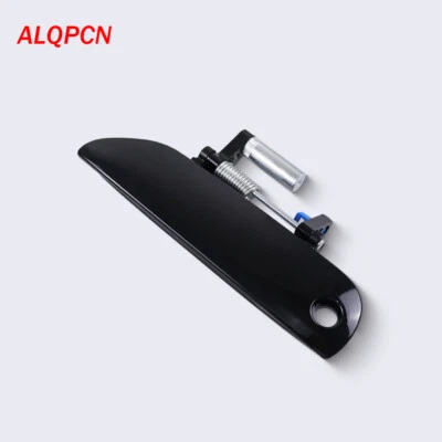 Black Front Left Exterior Door Handle Outer Handle fit Honda Fit Jazz 2009-2013 - Imagem 1 de 4