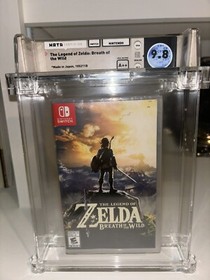 The Legend of Zelda Breath Of The Wild WATA 9.8 A++ Not VGA CGC Nintendo Switch