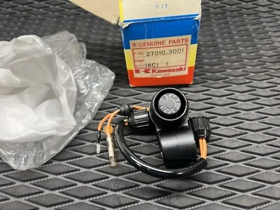 Interruptor de arranque de arranque Kawasaki Jetski Js 440 1977-1981 NOS OEM 27010-3001 moto acuática Foto 1 de 4