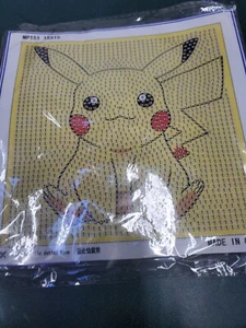PIKACHU~ DIAMOND PAINTING~ WITH FRAME~ COMPLETE KIT~ 7.09"x 5.91"~ CUTE! POKEMON - Picture 1 of 6