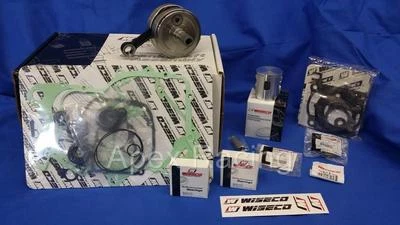 HONDA CR80 1992-2002 WISECO REBUILD Top & Bottom End Engine Kit Crank Piston Gk - Image 1 of 3