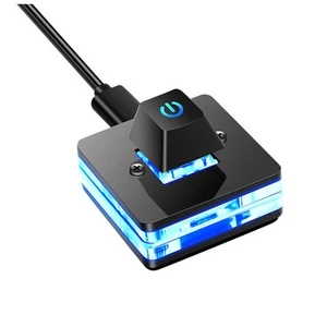 3X(Computer-Desktop-Schalter, Blaue LED, Computer-Motherboard, Externer Sta4463 - Photo 1/10