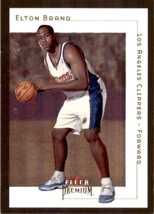 2001-02 Baloncesto Fleer Premium Elton Marca Los Angeles Clippers #29 - Imagen 1 de 2