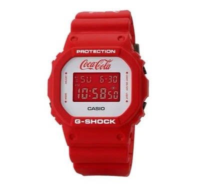 Reloj Casio G-SHOCK DW-5600 Coca-Cola Edición Limitada Hombre Raro Colaboración Foto 1 de 4
