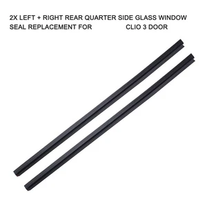 2x Left + Right Rear Quarter Side Glass Window Seal Replacement For XQZE - Picture 1 of 8