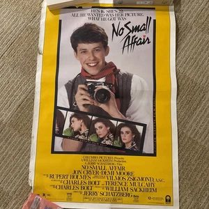 ROLLED NO SMALL AFFAIR 1984 FILMPLAKAT 27x41 JON CRYER, DEMI MOORE WIE ABGEBILDET VTG - Bild 1 von 6
