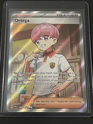 Ortega 141/131 Sv: Prismatic Evolutions Holo - Image 1 of 2