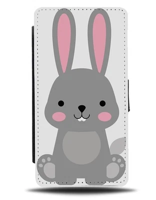 Kids Cartoon Rabbit Flip Wallet Case For Children Rabbit Bunnies Child Q920G - Image 1 of 3