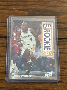 Chris Webber 1993-94 UItra All-Rookie Team RC #15 Warriors Kings - Imagen 1 de 2
