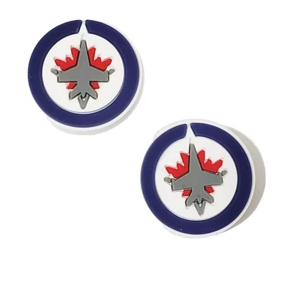 NHL Winnipeg Jets Hockey Team For Crocs Shoe Charms Jibbitz - 2 Pieces - Image 1 of 3