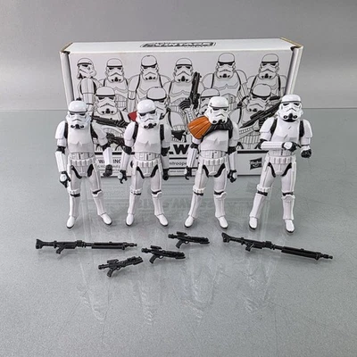 Star Wars Colección Vintage 3.75" Stormtrooper Paquete de 4 Figuras de Acción CAJA ABIERTA Foto 1 de 4