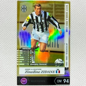 Panini WCCF FOOTISTA 2002-03 Zinedine Zidane Juventus LEGENDS France Japan - Picture 1 of 8