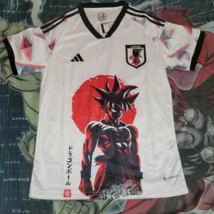 Rare Japan Soccer Jersey Dragon Ball Goku Anime Edition S,M,L,XL,XXL - Picture 1 of 36