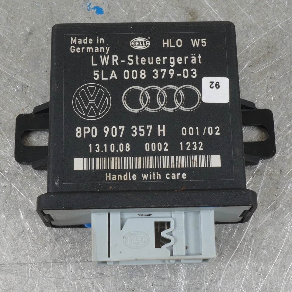 AUDI TT TTS 8J MK2 2007-2016 MÓDULO UNIDAD DE CONTROL DE RANGO DE FAROS 8P0907357H OEM Foto 1 de 3