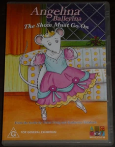 DVD. Angelina Ballerina The Show Must Go On. ABC. - Picture 1 of 2