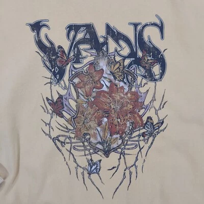 Vans Sudadera Mujer L Pullover Polar Liliaceae Slouchy Crew Skater Grunge Foto 1 de 4