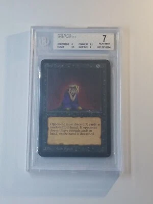 BGS 7.0 ALPHA Mind Twist NM Magic the Gathering M:tG MTG Beckett Graded - Image 1 of 2