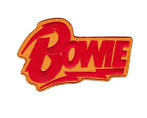 David Bowie Flash Embroidered Patch – Iron On for Jackets, Hats, Backpacks - Picture 1 of 1