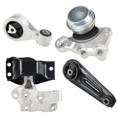 Juego de montaje de motor y transmisión de 4 piezas apto para Nissan Rogue 2008-2013 2,5 L Foto 1 de 4