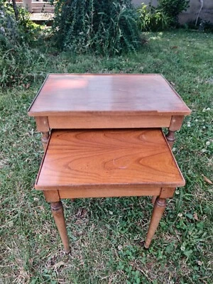 TABLES GIGOGNES ANCIENNES EN BOIS - Photo 1/4