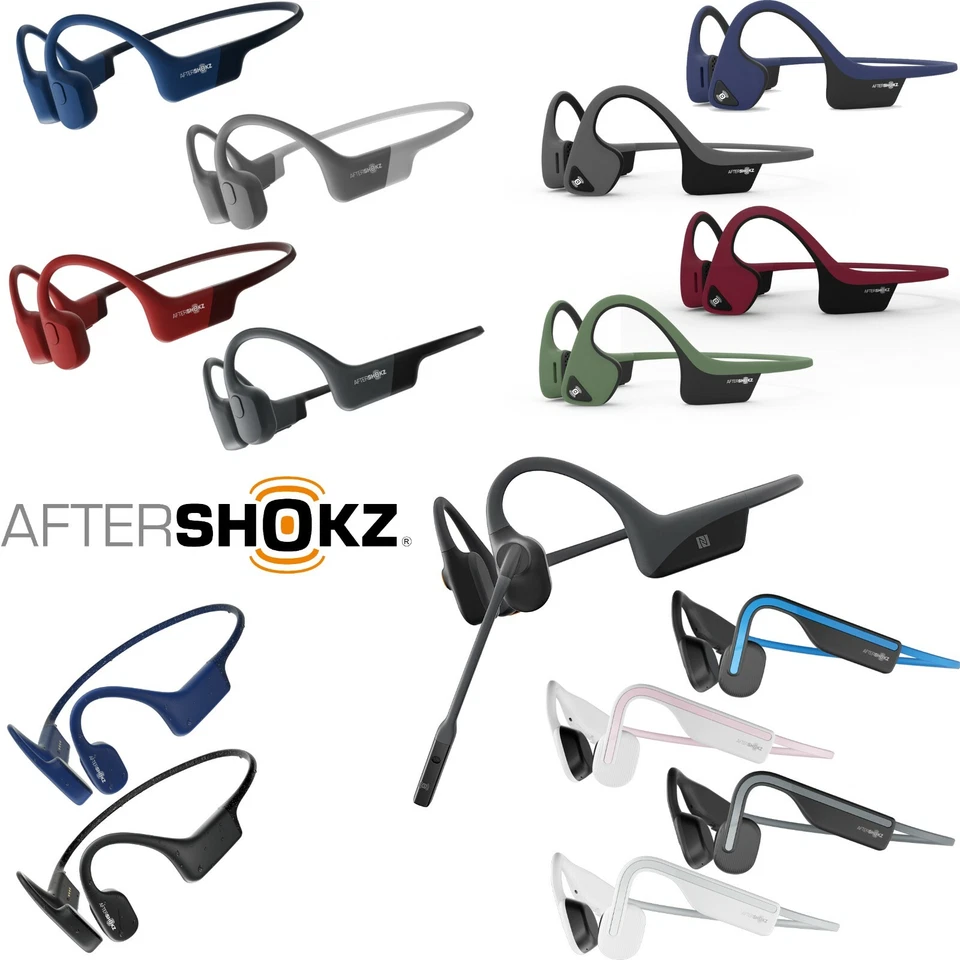 AFTERSHOKZ/SHOKZ BONE CONDUCTING Headphones-Aeropex |Openmove|Xtrainez|Opencomm - Image 1 of 1