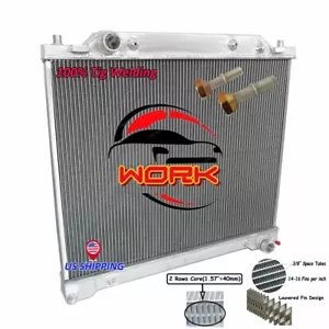 Fit 1997-2014 2010 Ford E150 E250 Econoline Wagon Club Super Duty 2-Row Radiator - Picture 1 of 10