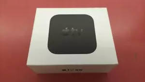 Apple TV 4k 32GB Mqd22j/A Schwarz Guter Zustand Gebraucht W/Zubehör - Bild 1 von 7