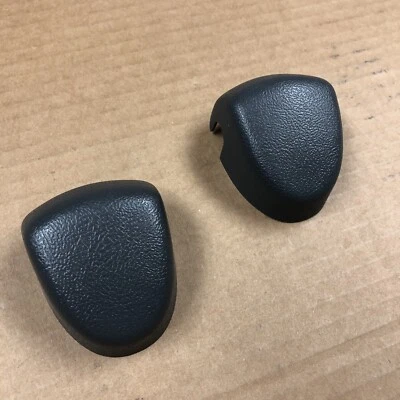 Ford F150 1992-96 F250 F350 EXT cabina par cinturón de seguridad superior perno cubierta embellecedor gris oscuro Foto 1 de 4