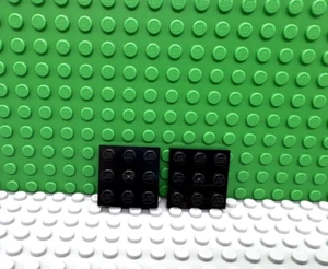 Lego 2 Negro 3x3 Placa Base NUEVO - Imagen 1 de 1