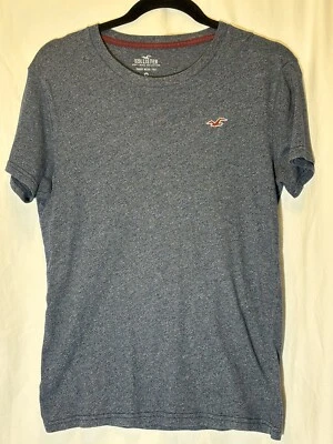 Usado en Excelente Condición Hollister Camiseta Hombre S Azul T39 Foto 1 de 4