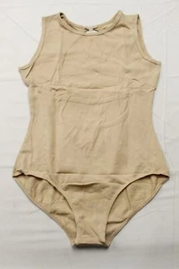 Arshiner Women's Ballet Dance Camisole Leotard EJ2 Light Suntan Medium NWT - Picture 1 of 4