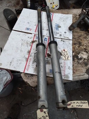 Tubos de garfo dianteiro Honda XL350 1974 R - Imagem 1 de 4