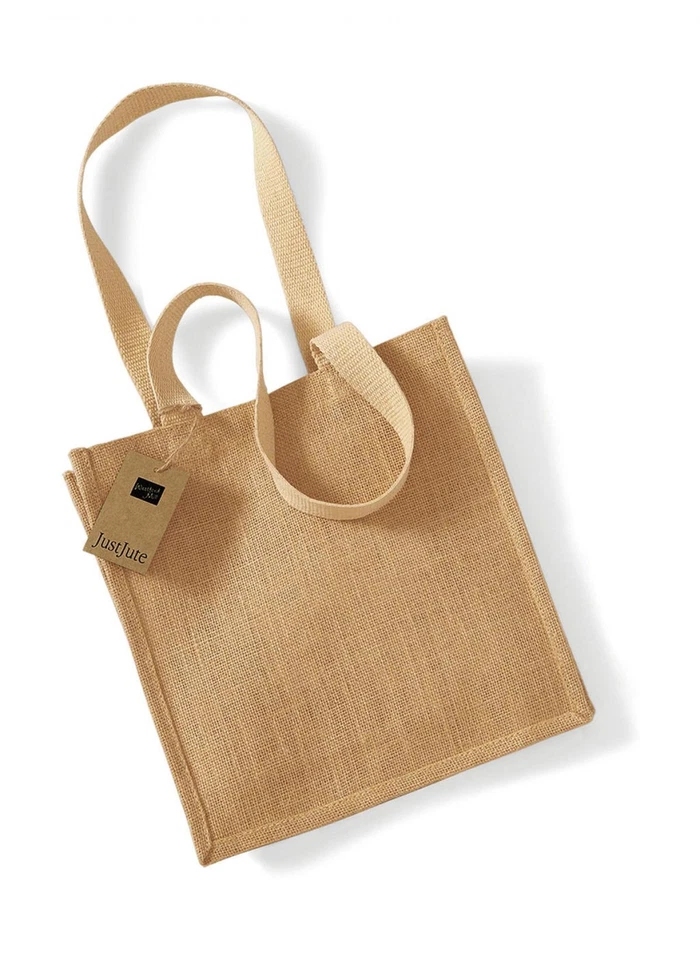 100 Stk. Westford Mill W406 Tasche Jute Natural 30x30x12