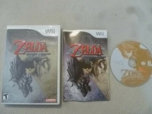 NINTENDO Wii GAME THE LEGEND OF ZELDA TWILIGHT PRINCESS COMPLETE CIB LINK HYRULE - Picture 1 of 1