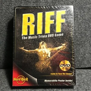Riff The Music Trivia DVD Game 2005 Hard Rock Fun Party Game New Sealed - Picture 1 of 6