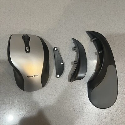 Microtouch Newtral 2 Mouse Silver, Wireless, Large Ergonomic RIGHT HANDED - Image 1 of 4