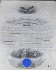 THEODORE ROOSEVELT - RENDEZ-VOUS NAVAL SIGNÉ 01/02/1907 AVEC COSIGNATAIRES