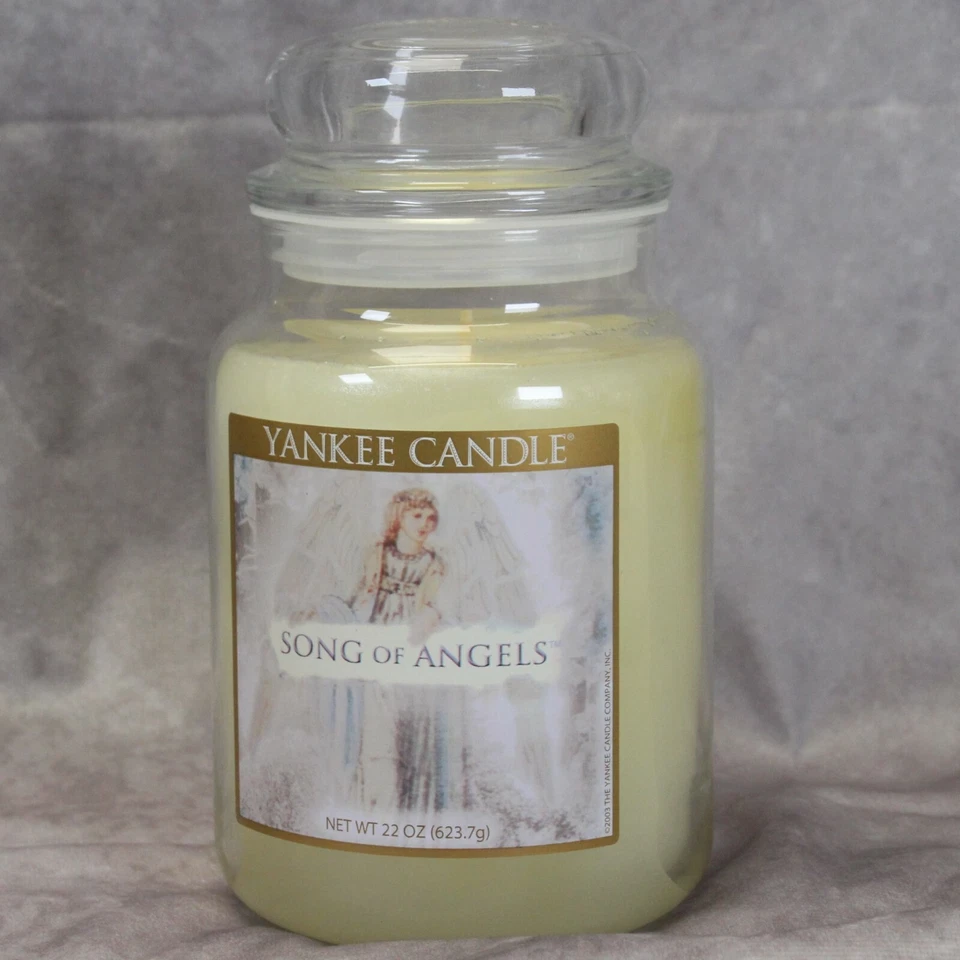 Yankee Candle Song of Angels Large 22 Oz. Jar RARE Deerfield