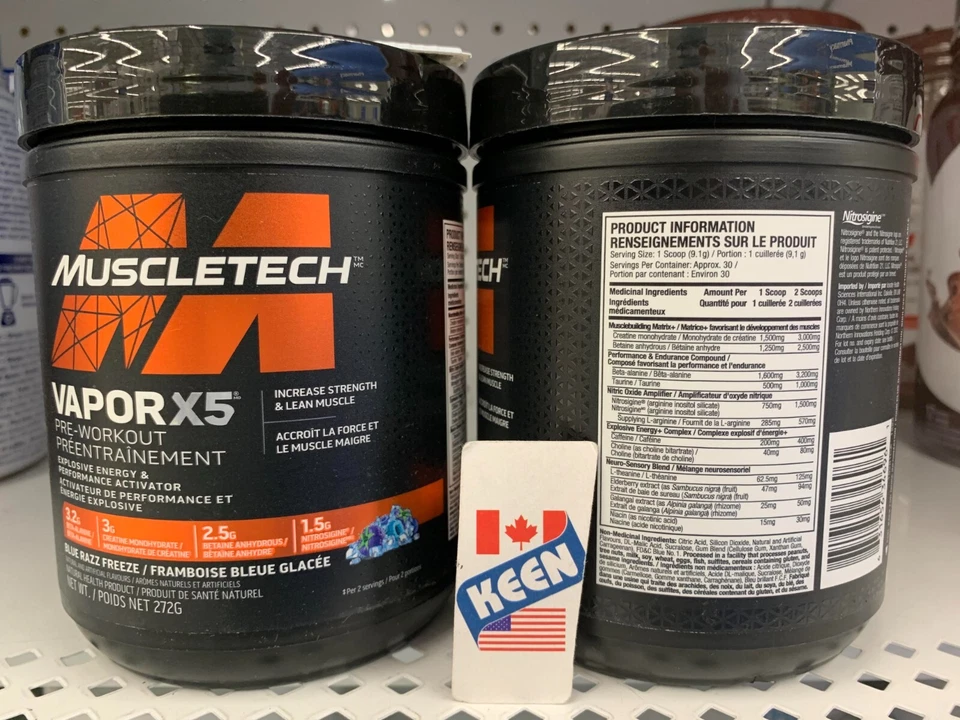 Polvo preentrenamiento MuscleTech Sports Nutrition 272 g, caducidad: 2026JA30 Foto 1 de 4