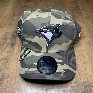 Toronto Blue Jays New Era MLB 21 Armed Forces Day 39Thirty Stretch Medium Large - Picture 1 of 6