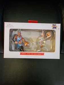 Hallmark Space Jam A New Legacy Ornament 🎄🔥 New 2021 Lebron James and Bugs NEW - Picture 1 of 6
