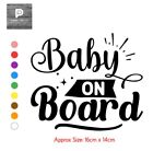 Baby on Board Sticker Funny Car Van Window Bumper Sticker Vinyl Decal 